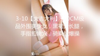 3-10【大吉大利】170CM极品外围美少女，黑裙大长腿，手指扣嫩穴，骑乘位爆操