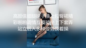 高颜值细腿妹子换上包臀裙精彩啪啪调情互摸骑坐上下套弄站立后入多种姿势换着操