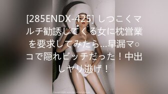 [285ENDX-425] しつこくマルチ勧誘してくる女に枕営業を要求してみたら…早漏マ○コで隠れビッチだった！中出しヤリ逃げ！