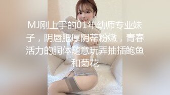 MJ刚上手的01年幼师专业妹子，阴唇肥厚阴蒂粉嫩，青春活力的胴体随意玩弄抽插鲍鱼和菊花