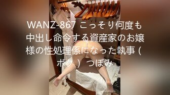 WANZ-867 こっそり何度も中出し命令する資産家のお嬢様の性処理係になった執事（ボク） つぼみ