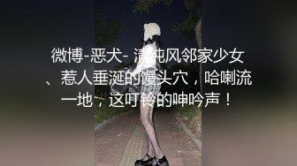 微博-恶犬- 清纯风邻家少女、惹人垂涎的馒头穴，哈喇流一地，这叮铃的呻吟声！