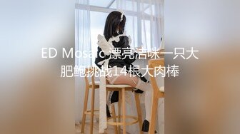 ED Mosaic 漂亮洁咪一只大肥鲍挑战14根大肉棒