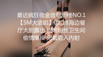 最近疯狂收金敛财周榜NO.1【SM大表姐】02.18海边餐厅大胆露出 约炮粉丝卫生间偷情爆操 无套后入内射