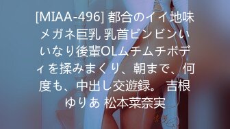 [MIAA-496] 都合のイイ地味メガネ巨乳 乳首ビンビンいいなり後輩OLムチムチボディを揉みまくり、朝まで、何度も、中出し交遊録。 吉根ゆりあ 松本菜奈実